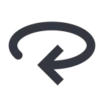 Circle Left SVG Icon